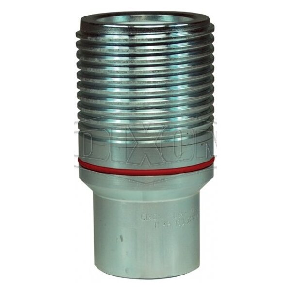 DQC WS-BOP High Pressure Wing style Hydraulic Plug, 1-1/4-11-1/2 Nominal, Female NPTF, Steel